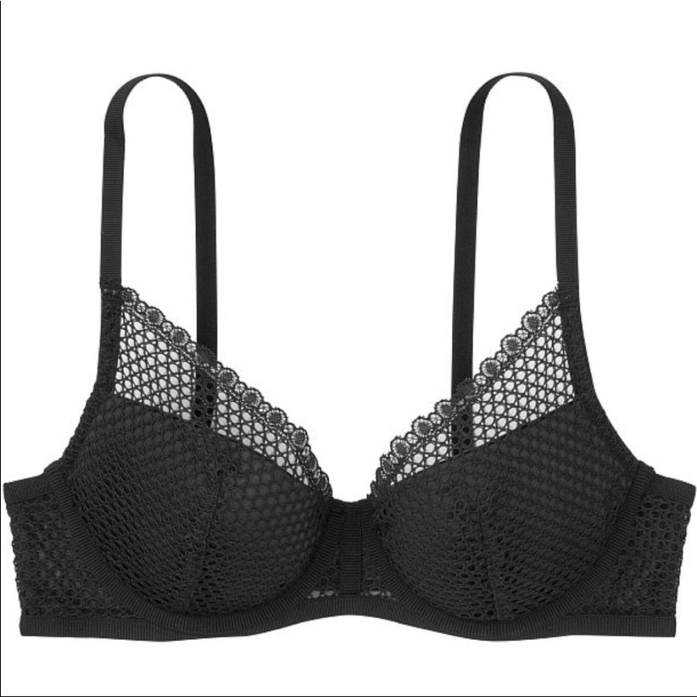 Victoria’s Secret fishnet lace bra -34D